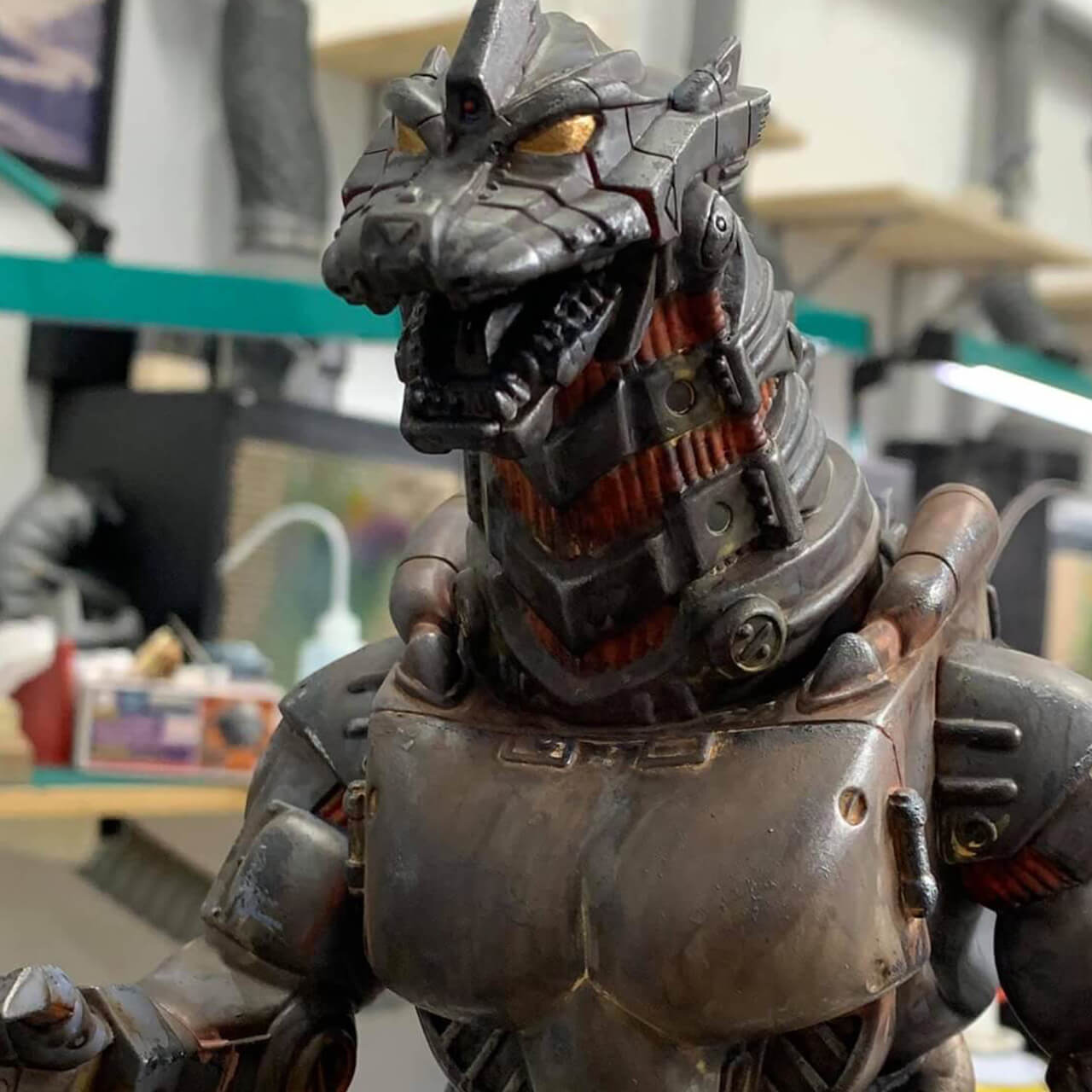 三式機龍(軟膠改色)的第2張圖片