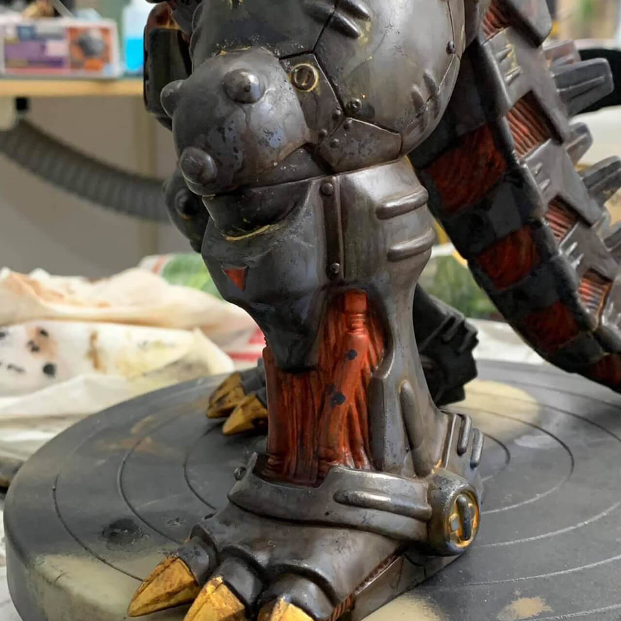 三式機龍(軟膠改色)的第4張圖片