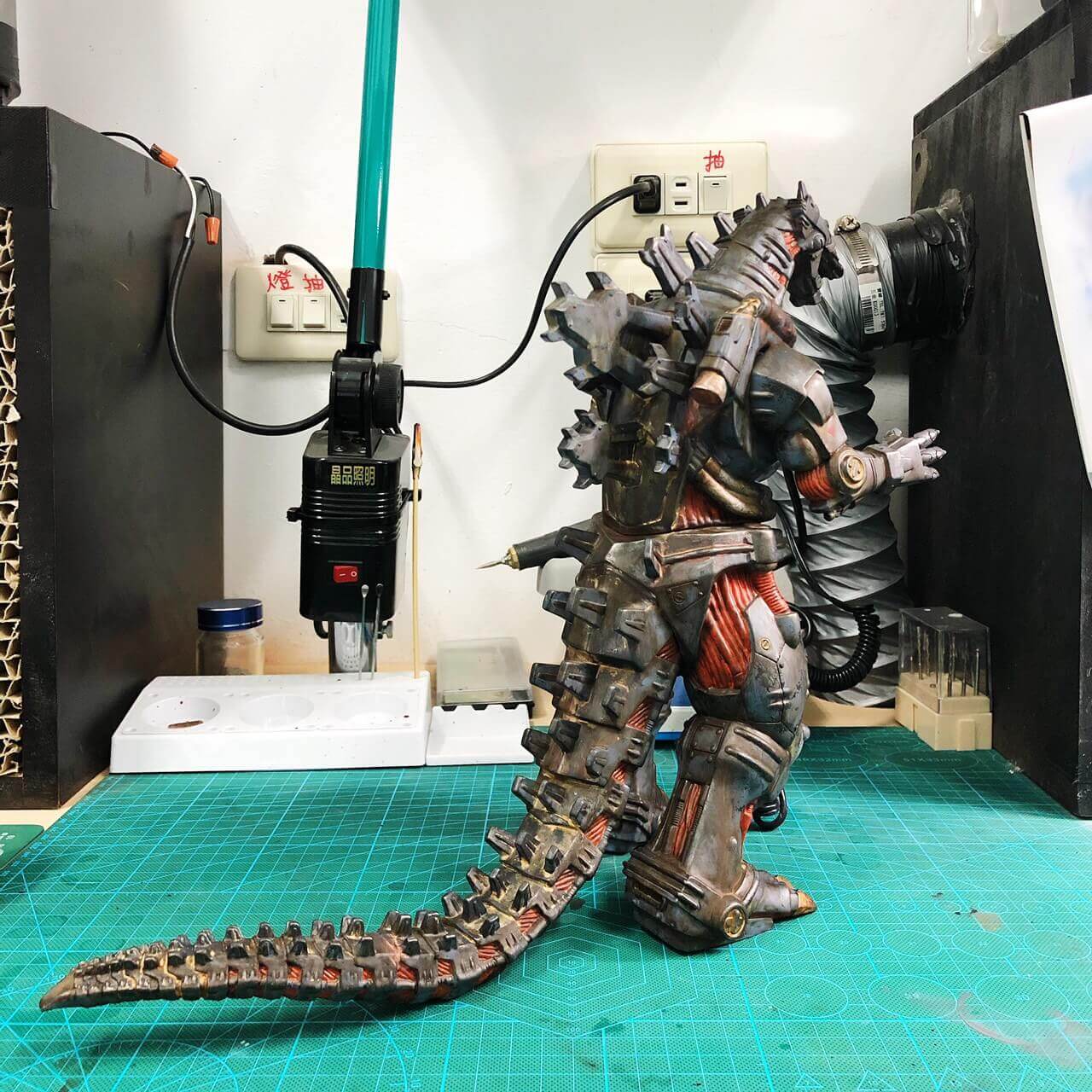 三式機龍(軟膠改色)的第7張圖片