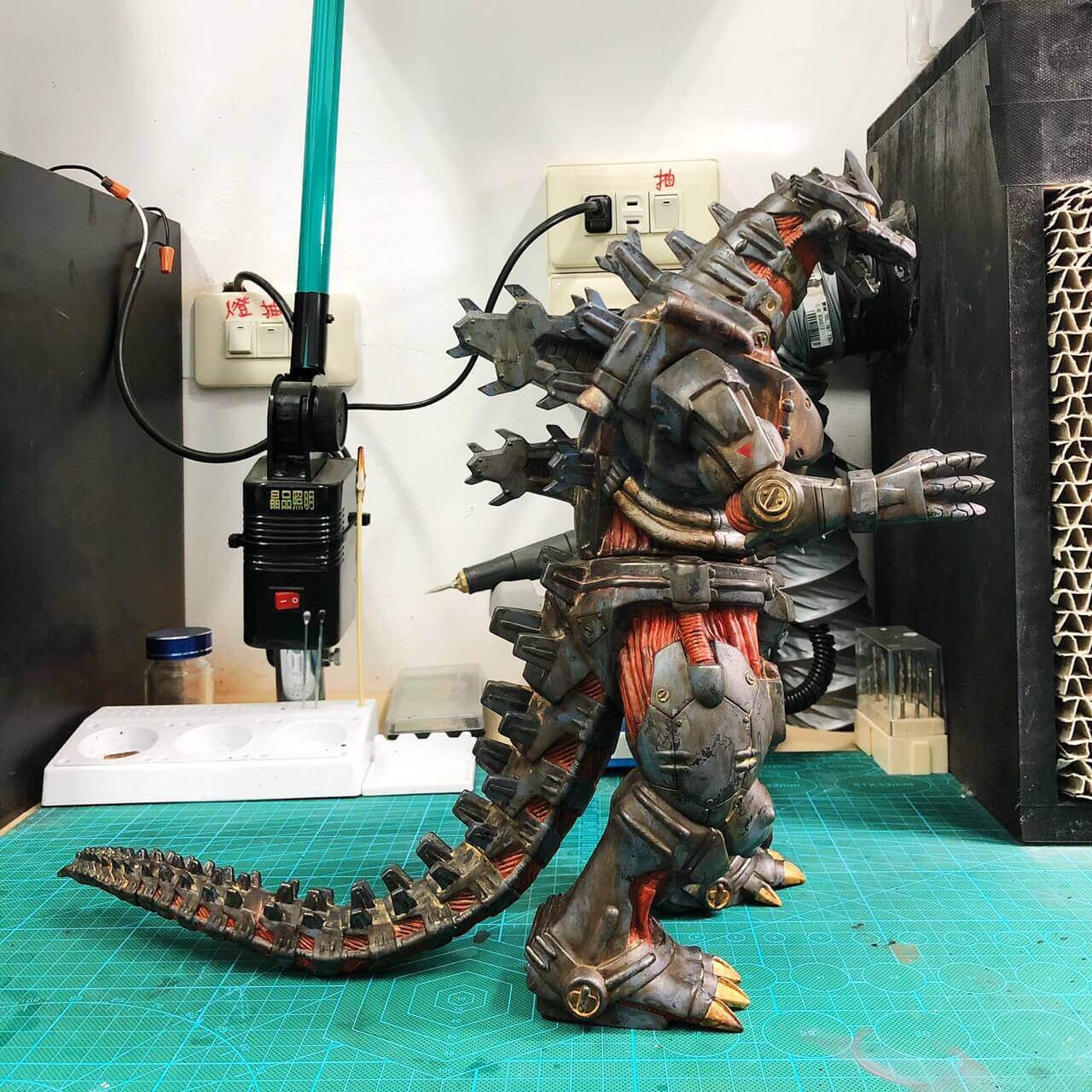 三式機龍(軟膠改色)的第8張圖片