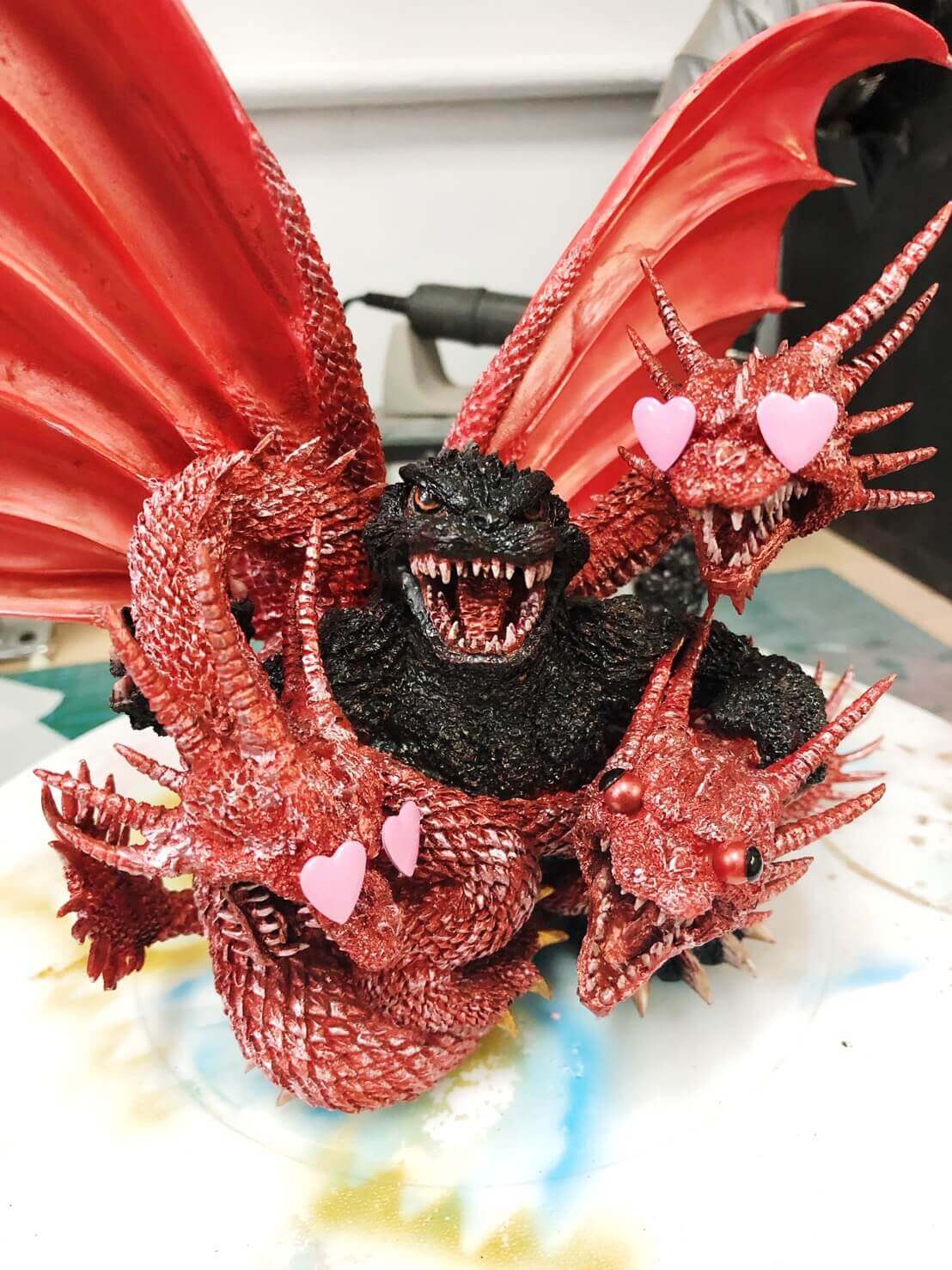 基多拉VS哥吉拉(情侶版)的第2張圖片