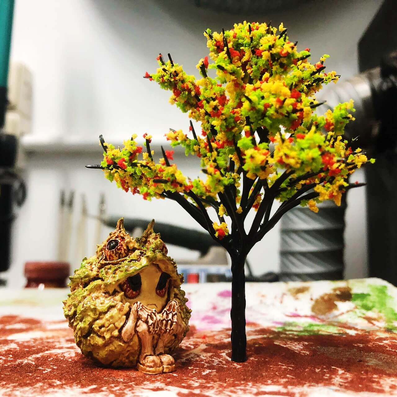 花椰菜大山龍角蛙的第2張圖片