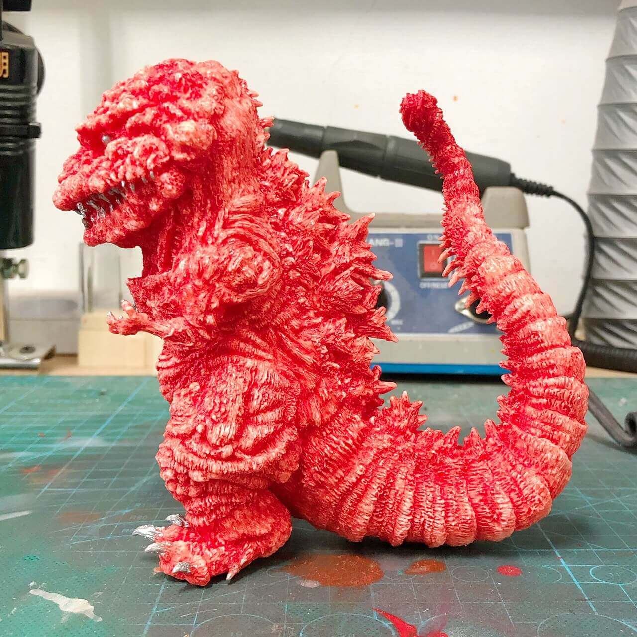 真哥吉拉(紅肉西瓜配色)的第2張圖片