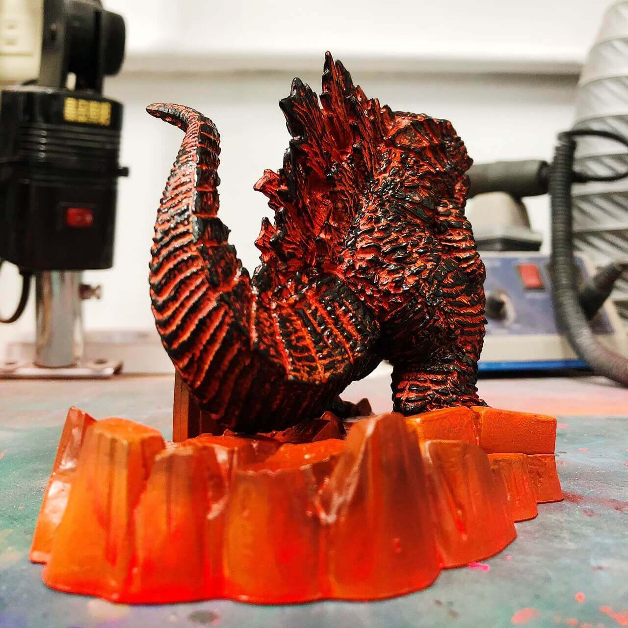 小傳奇哥吉拉(紅蓮配色)的第5張圖片