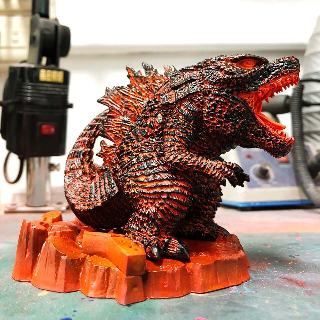 小傳奇哥吉拉(紅蓮配色)的第6張圖片