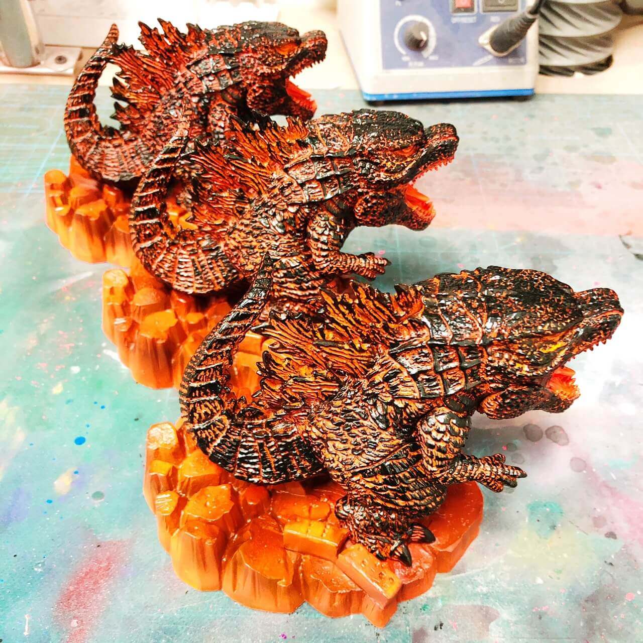 小傳奇哥吉拉(紅蓮配色)的第7張圖片