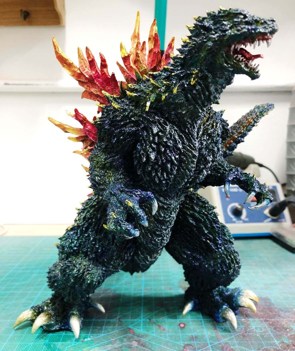 千禧哥吉拉(金屬感上色)的第8張圖片